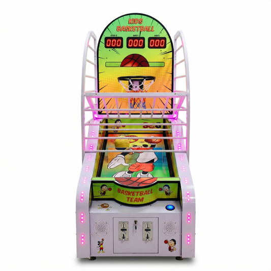 çocuk basketbol makinesi önden görünüş