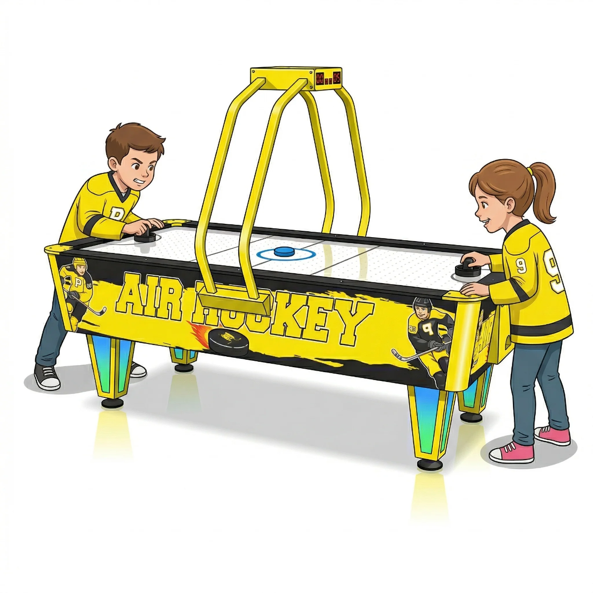 Lightning-air-hockey