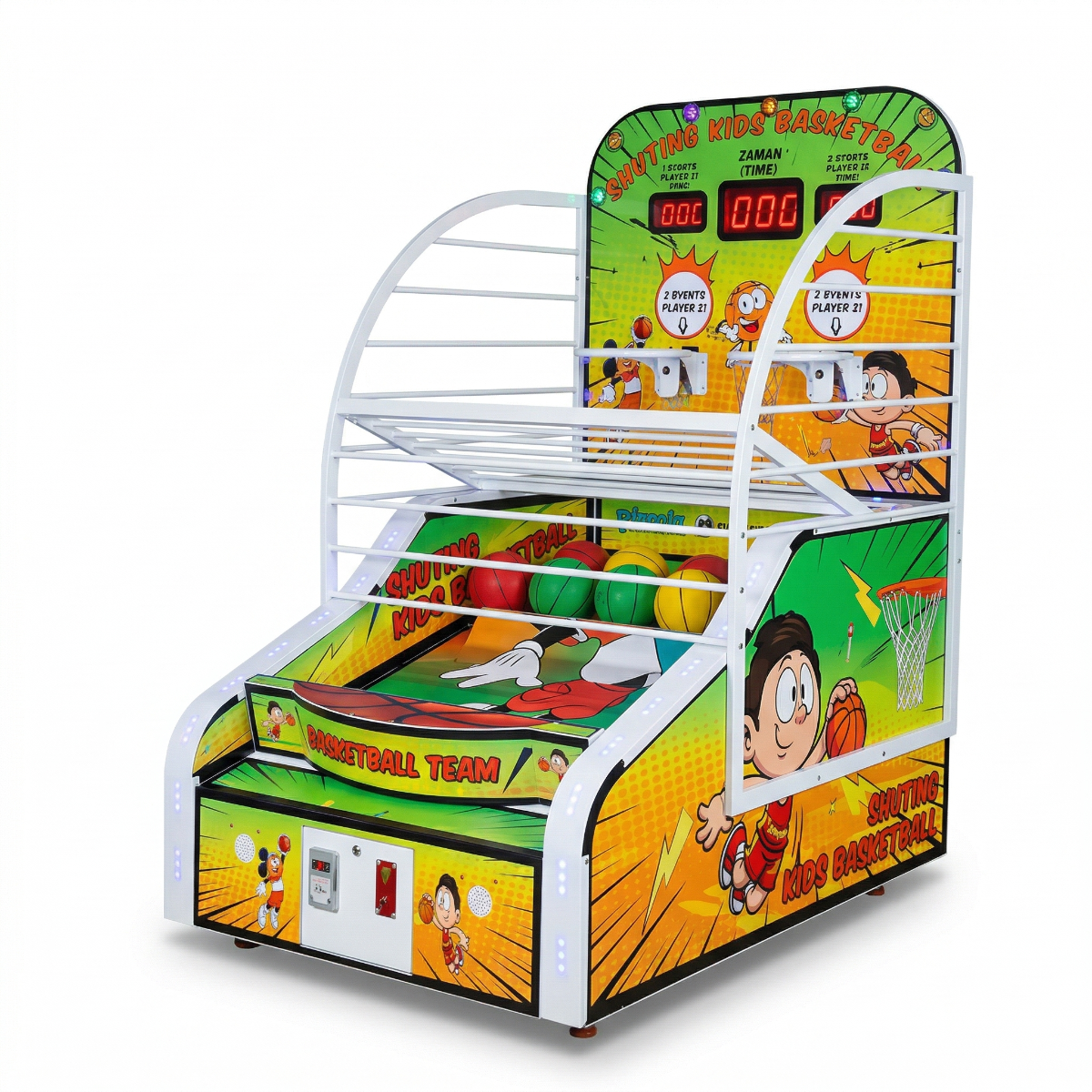 Çocuk Basketbol Makinesi - Planet Oyun Makineleri