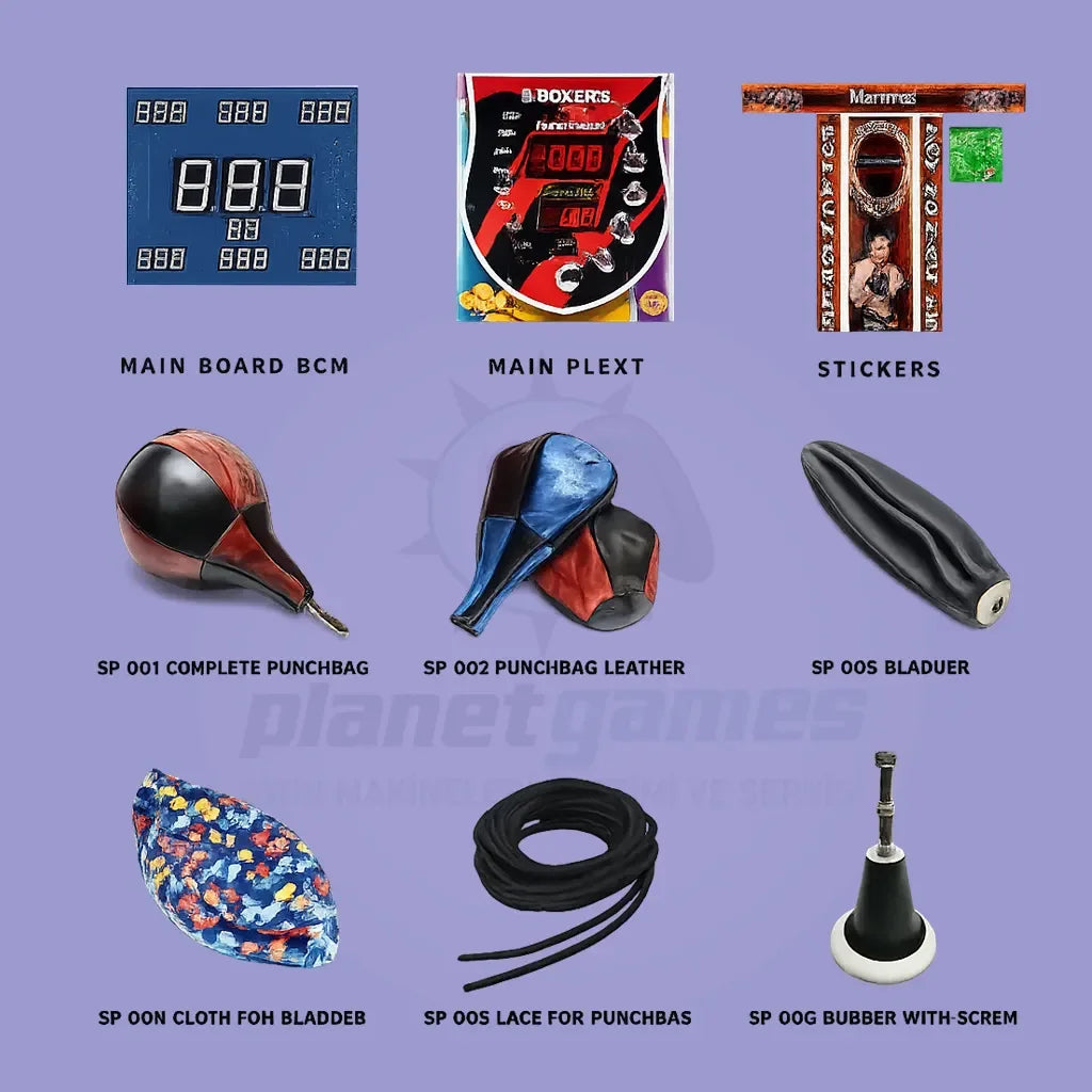 boks makineleri yedek parçaları